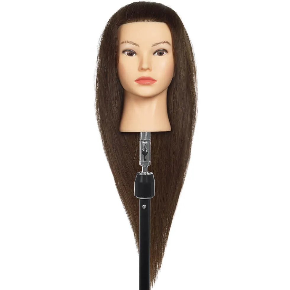 S-PRO Manikin Training Head Chloe 45-50cm Medium Brown 4