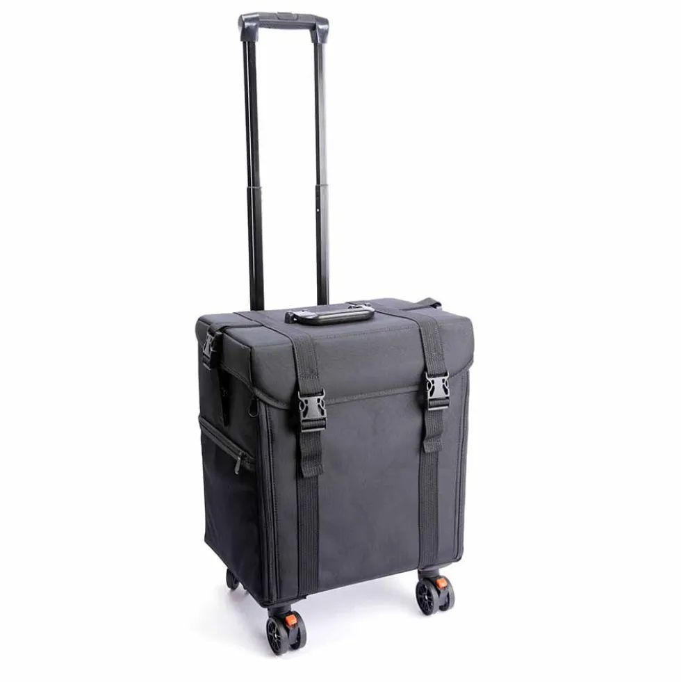 S-PRO Nail Artist Trolley Case - Black