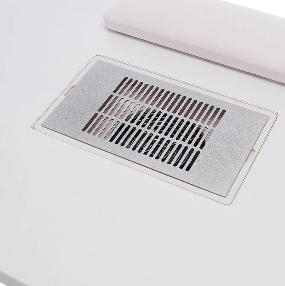 S-PRO Nail Station with Extractor Fan, White