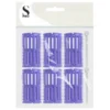 S-PRO Plastic Rollers Mauve 36mm, Pack of 6