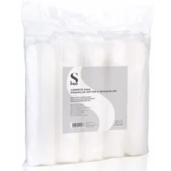 S-PRO Round Cosmetic Cotton Wool Pads, 5 x Packs of 100