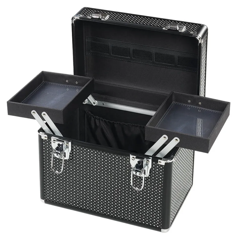 S-PRO Small Vanity Case, Black, Diamond