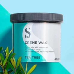 S-PRO Tea Tree Creme Wax Pot 425g