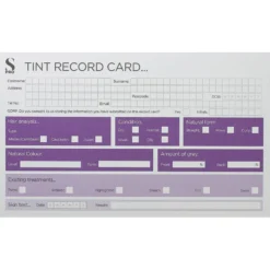 S-PRO Tint Record Cards, 1-pack
