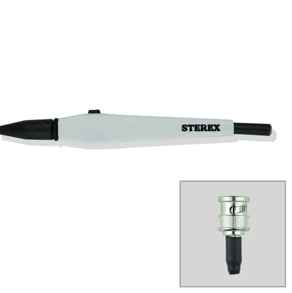 Sterex Electrolysis Finger Button Needle Holder with BNC