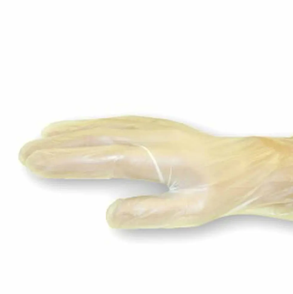 Sterimax Sensator® Vinyl Disposable Clear Gloves - Small, Pack 100