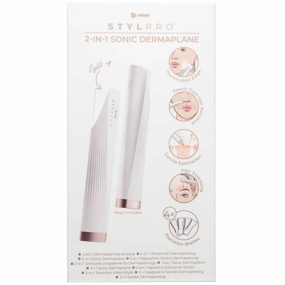 StylPro 2-in-1 Sonic Dermaplane