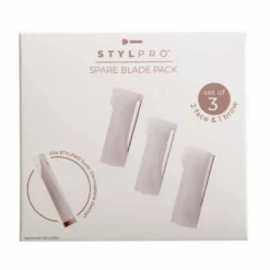 StylPro 2-in-1 Sonic Dermaplane Extra Blades, Pack of 3