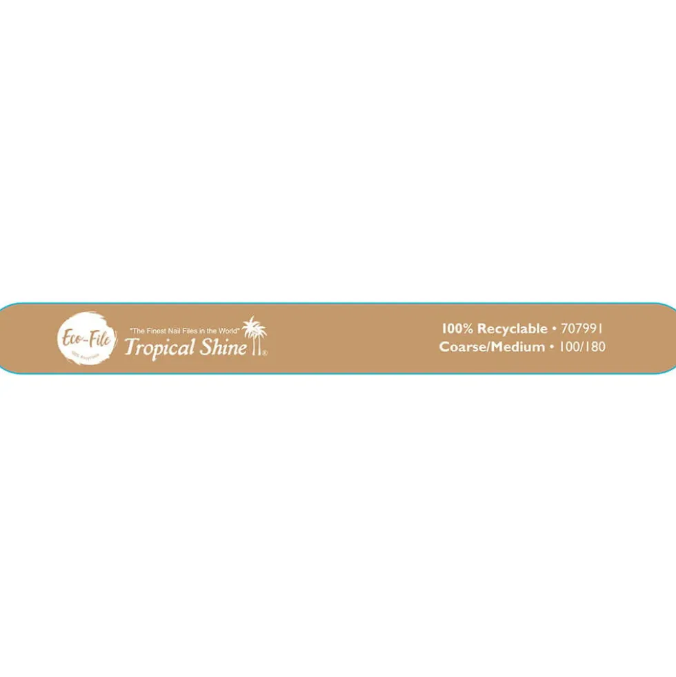 Tropical Shine Eco-File 100/180 Coarse/Medium
