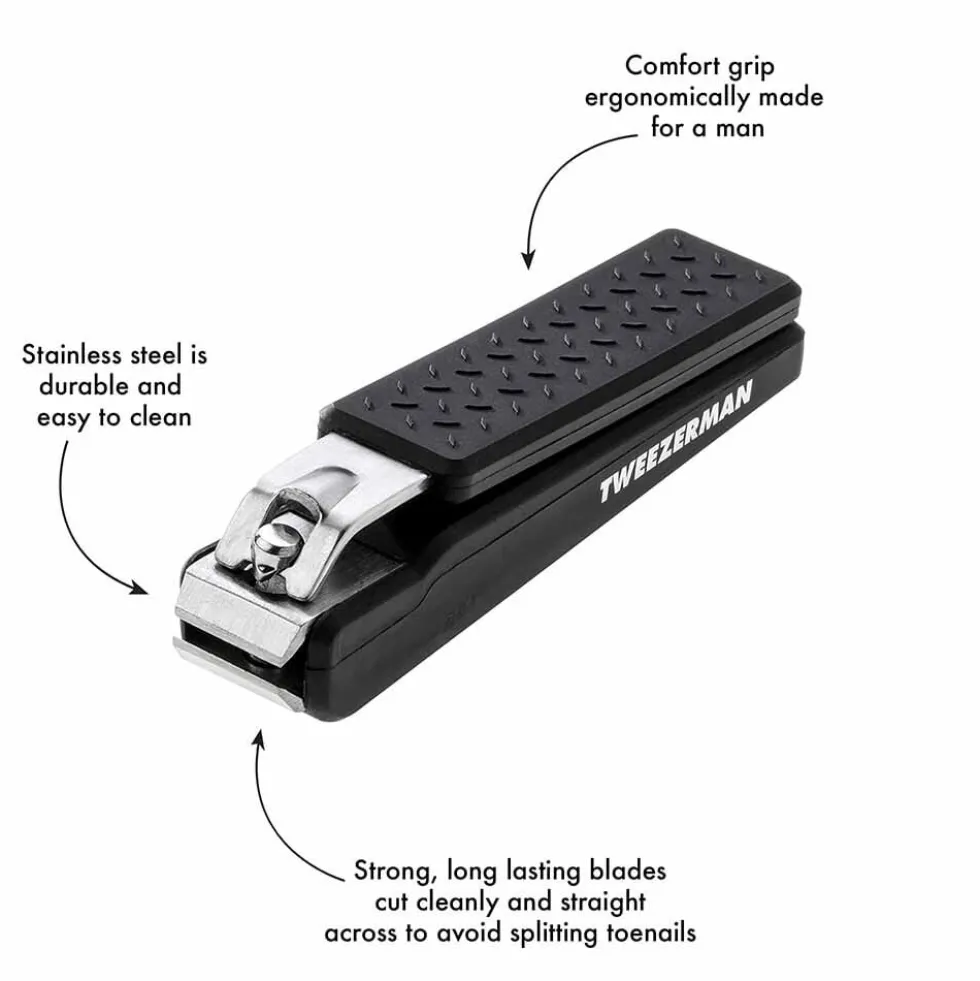 Tweezerman GEAR Precision Grip Toenail Clipper
