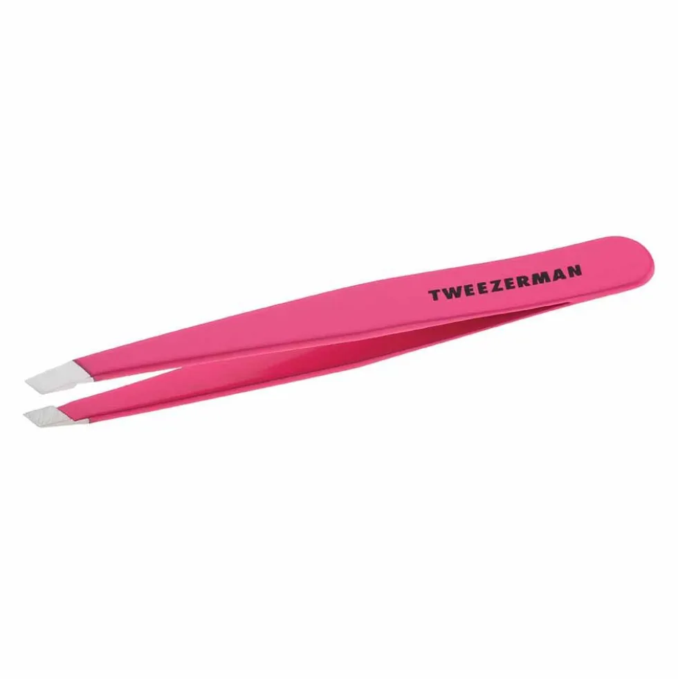 Tweezerman Slant Tweezers Neon Pink