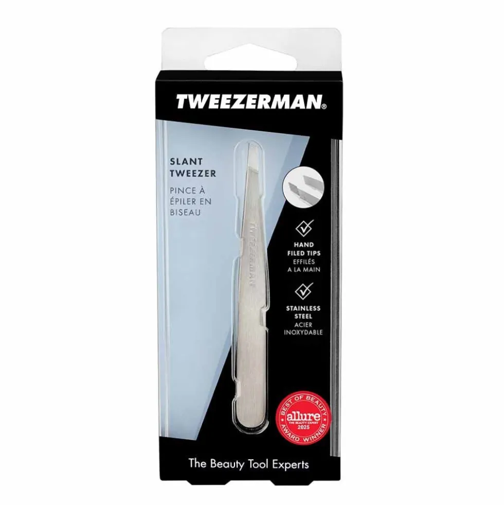 Tweezerman Slant Tweezers Neon Pink
