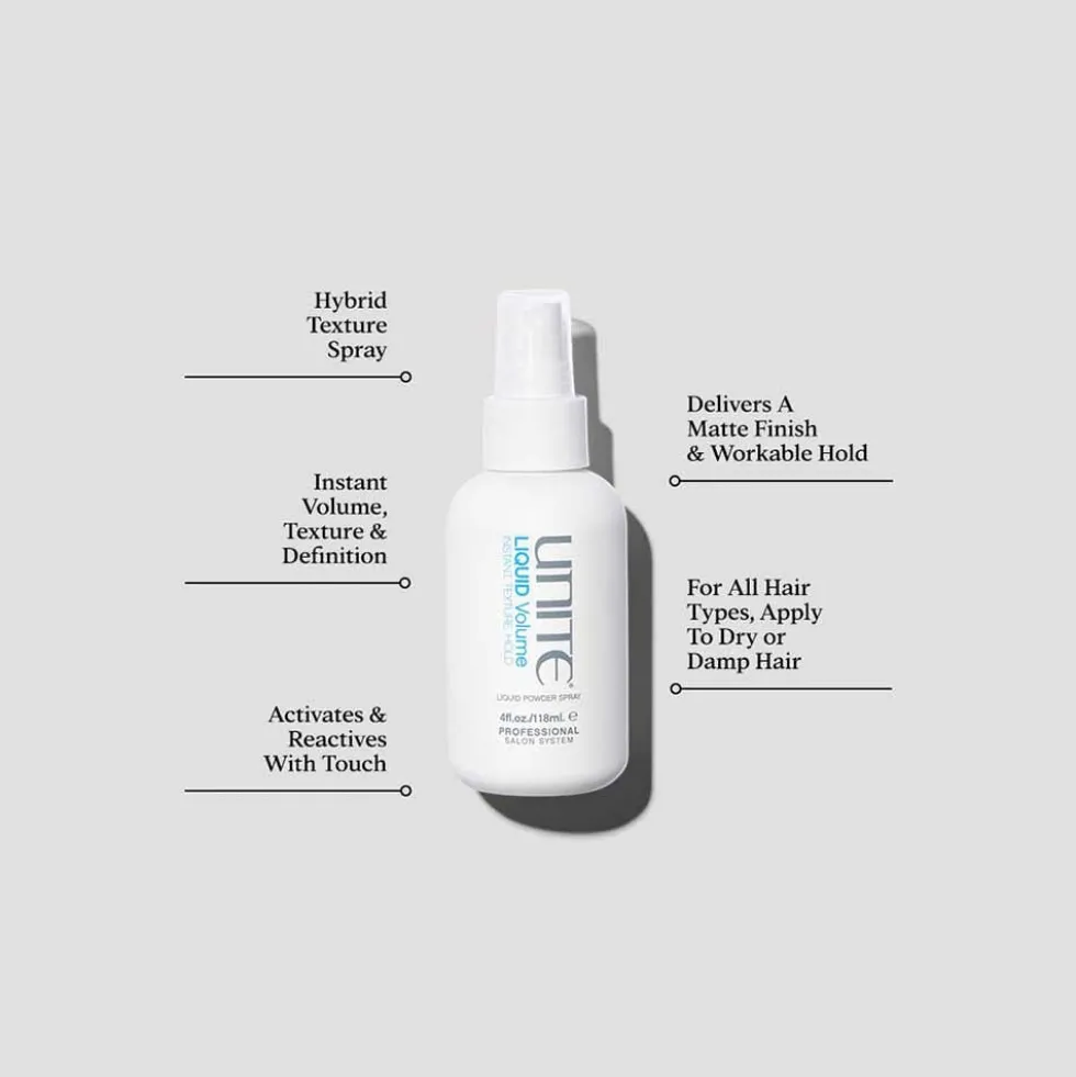 UNITE Hair Liquid Volume Texture Spray 118ml