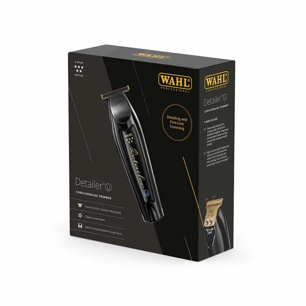 Wahl Black 5 Star Cordless Detailer Li