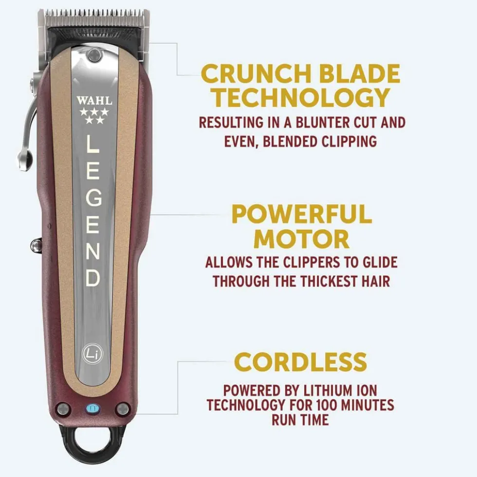 WAHL Legend 5 Star Cordless Hair Clipper Kit