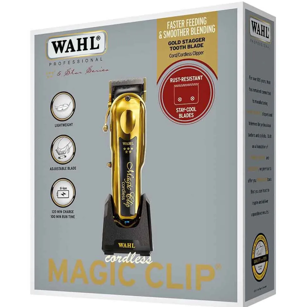 WAHL 5 Star Cordless Magic Clipper Gold