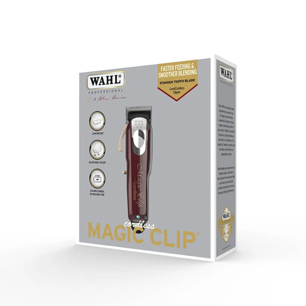 WAHL 5 Star Magic Clip Cordless Hair Clipper Kit