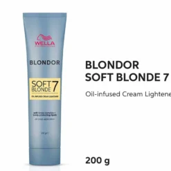 Wella Professionals Blondor Soft Blonde 7 Lightening Crème 200g