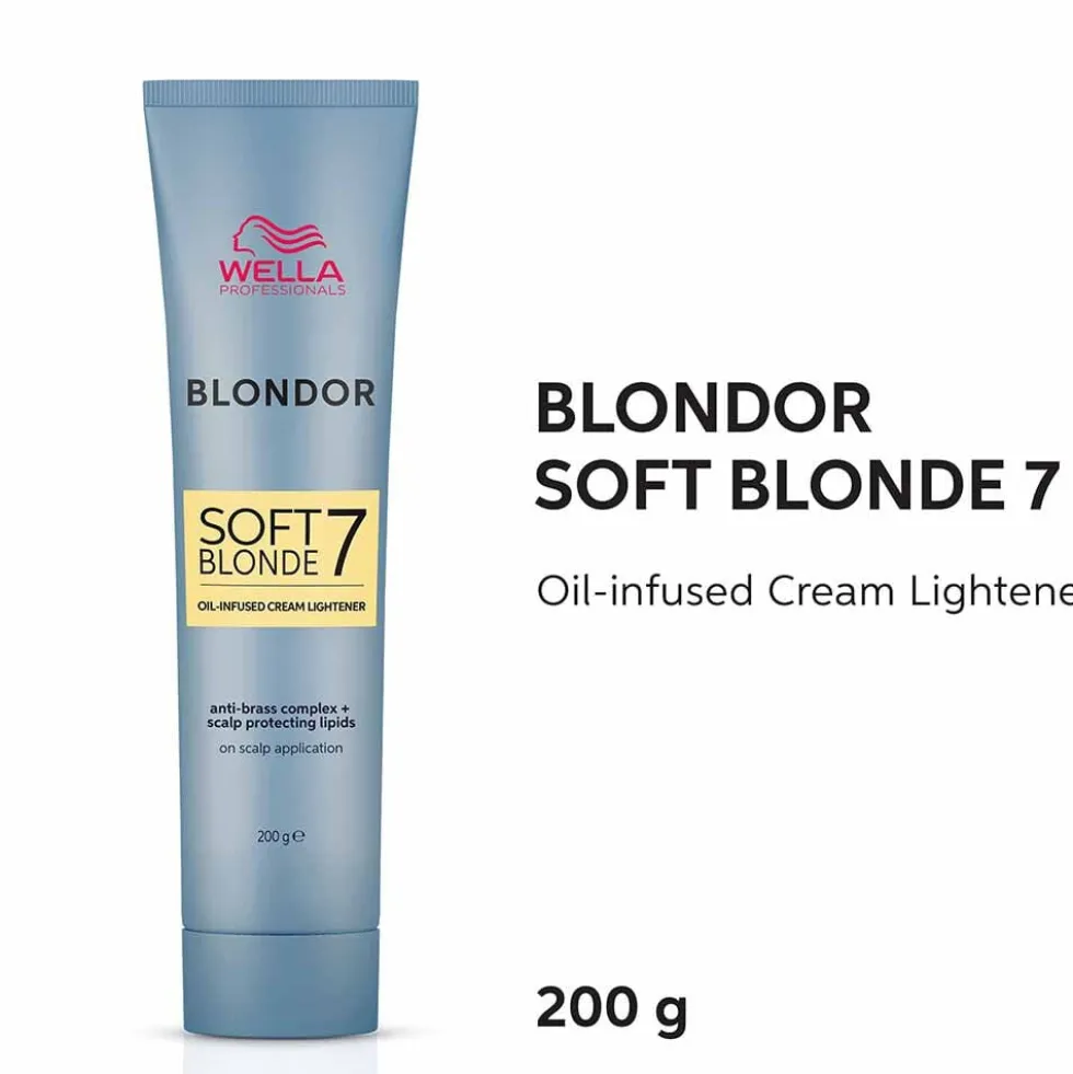 Wella Professionals Blondor Soft Blonde 7 Lightening Crème 200g