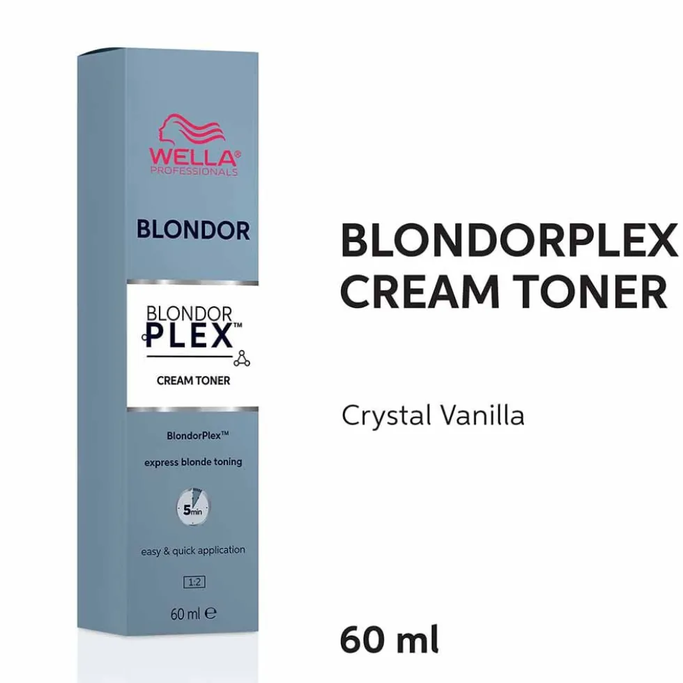 Wella Professionals Blondorplex Cream Toner - 81 Pale Silver 60ml