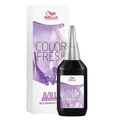 Wella Professionals Colour Fresh Semi Permanent Hair Colour - 8/81 Light Pearl Ash Blonde 75ml