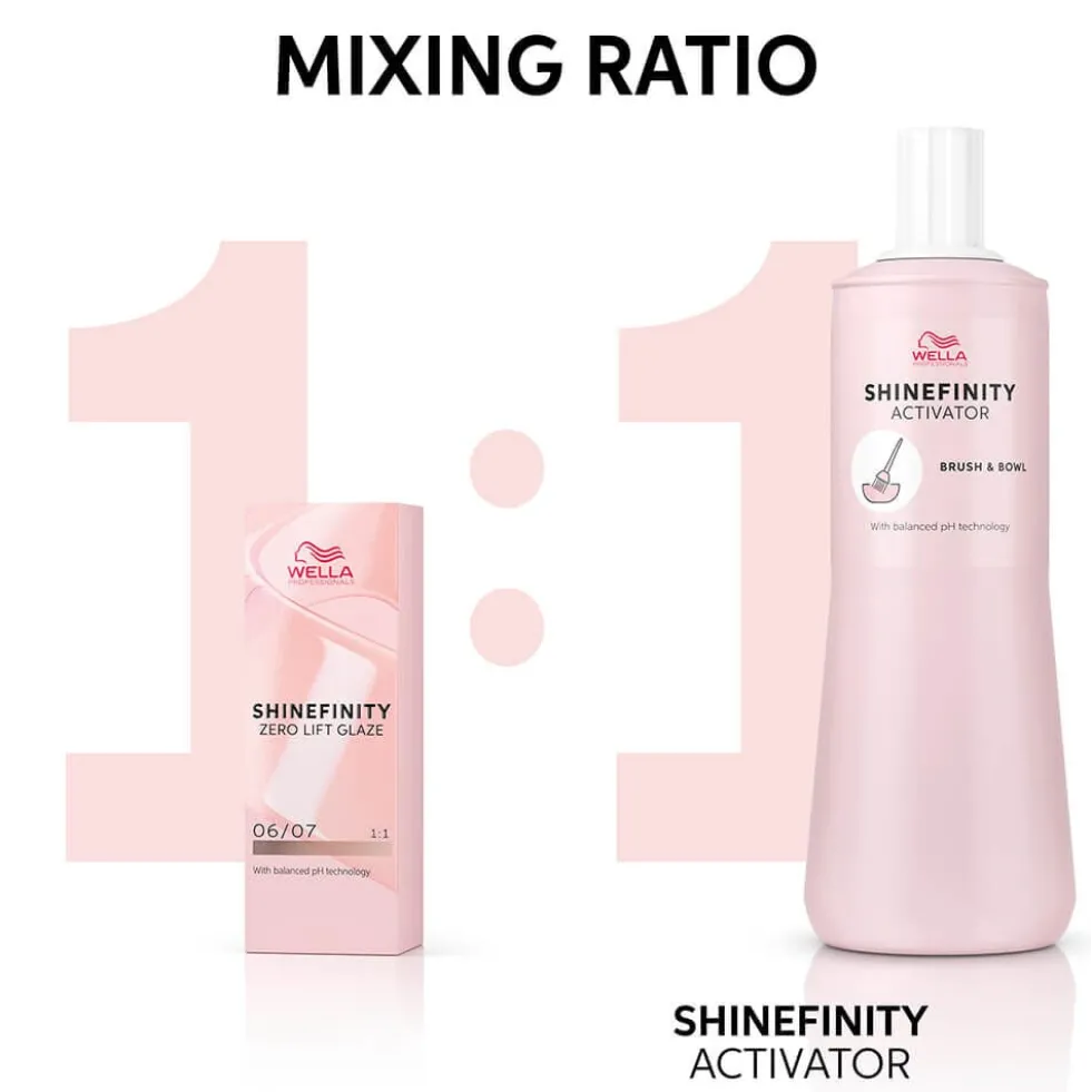 Wella Professionals Shinefinity Activator Bottle 2% 1000ml