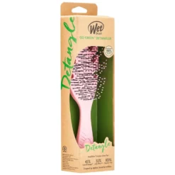 Wet Brush Go Green Detangler Hair Brush, Pink