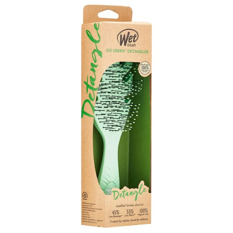 Wet Brush Go Green Detangler Hair Brush, Pink