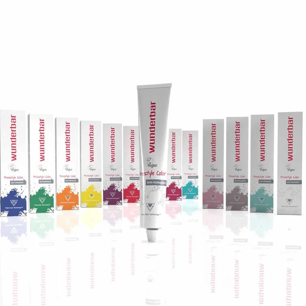 Wunderbar Freestyle Color Semi-Permanent Hair Colour - Fuchsia 100ml