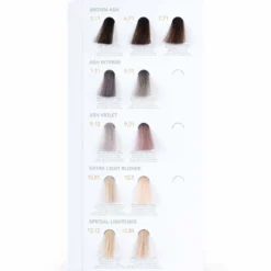 XP100 Intense Radiance Shade Chart Insert